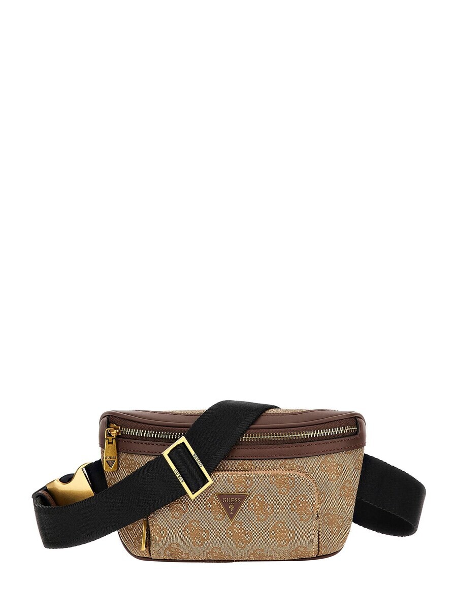 

Поясная сумка GUESS Fanny Pack Vezzola, бежевый