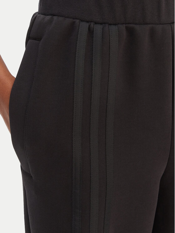 Спортивные брюки wide leg Off Placed 3-Stripes JX2733 Adidas, черный — фото 4