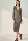 

Платье-свитер REGULAR FIT Next, темно-коричневый