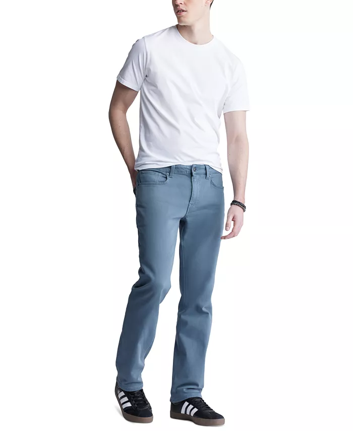 

Прямые брюки Straight Six Men's Freedom Flex Buffalo David Bitton, синий
