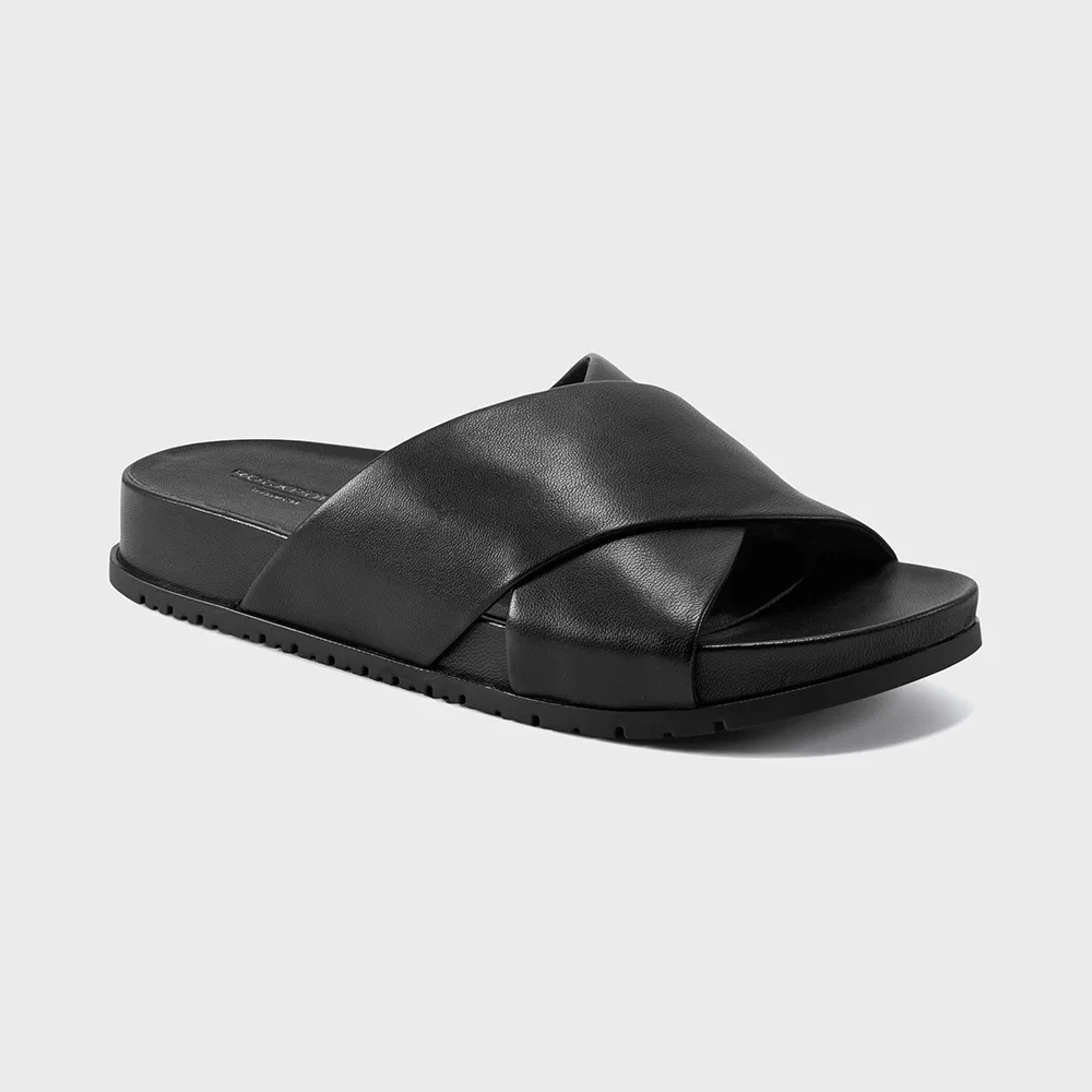 Мужские слайды Leia чёрные от Rockport