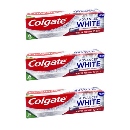 

Зубная паста Colgate Advanced White с пищевой содой и вулканическим пеплом, 75 мл