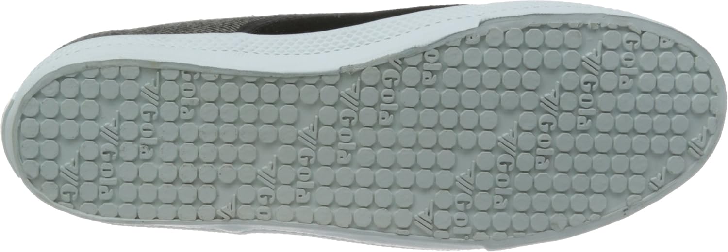 Мужские модные кроссовки Gola Falcon из твида, черный/серый — фото 4