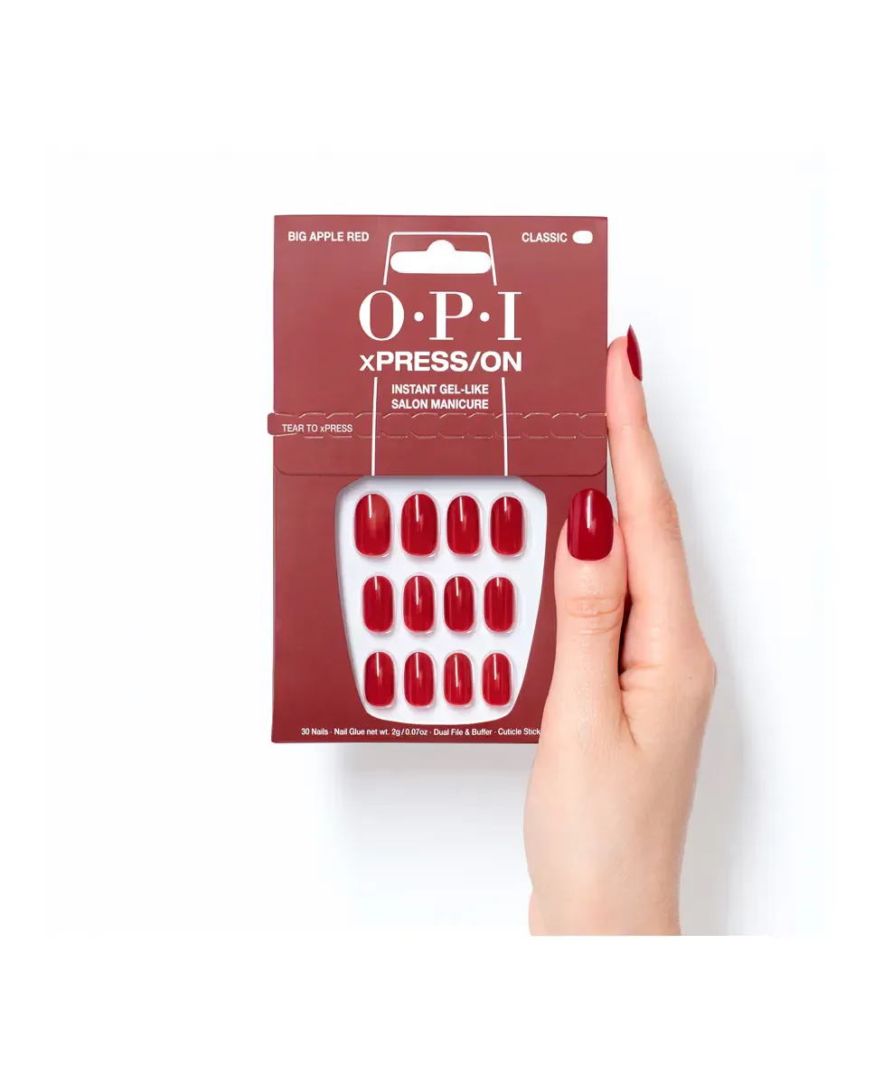 Искусственные ногти xPRESS/ON лак для ногтей Opi, Big Apple Red — фото 4