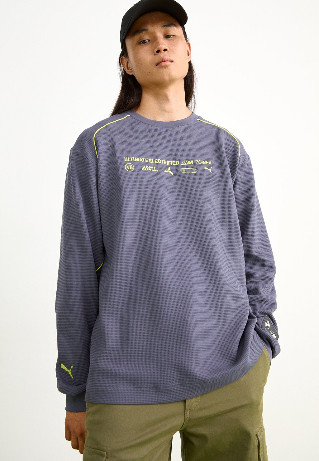 

Футболка с длинным рукавом BMW MMS STATEMENT TEE Puma, серый