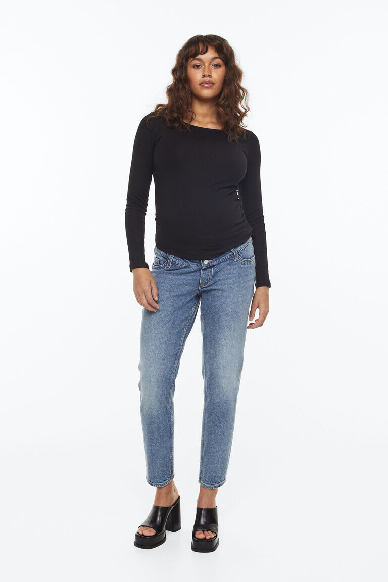 

Узкие джинсы до щиколотки H&M, синий