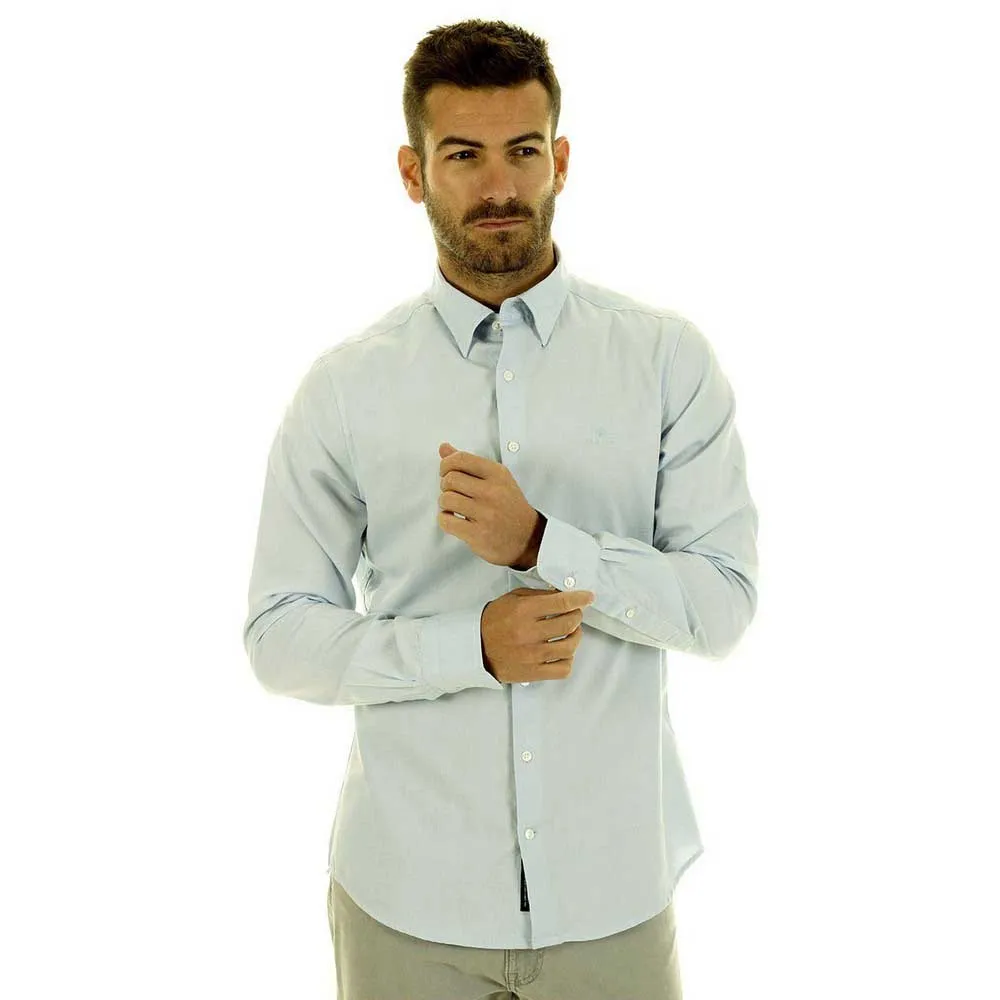 

Рубашка Gant Oxford Slim Fit Tech Prep, синий