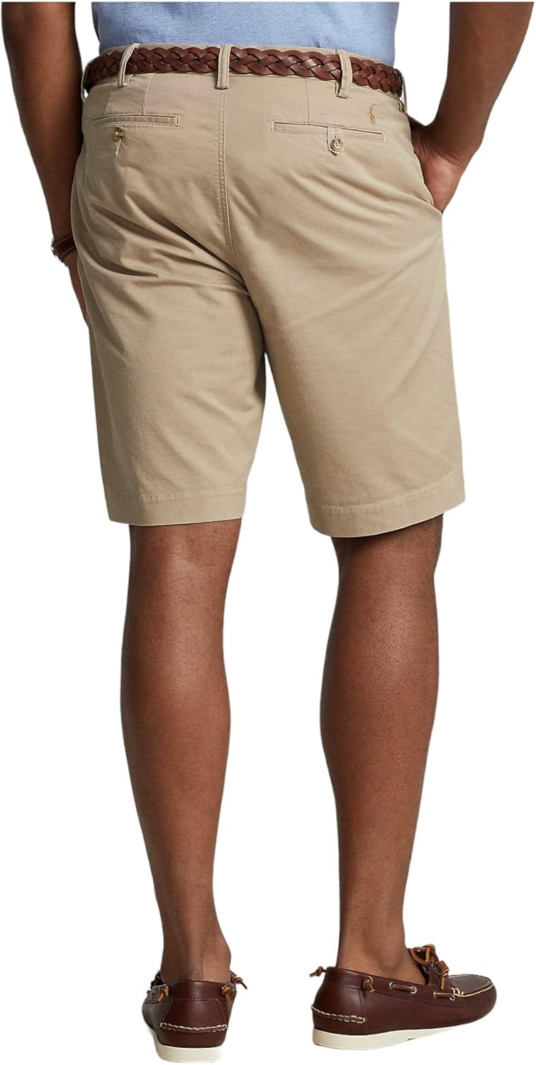 Polo Ralph Lauren мужские классические шорты-чинос с эластаном, Classic Tan — фото 3