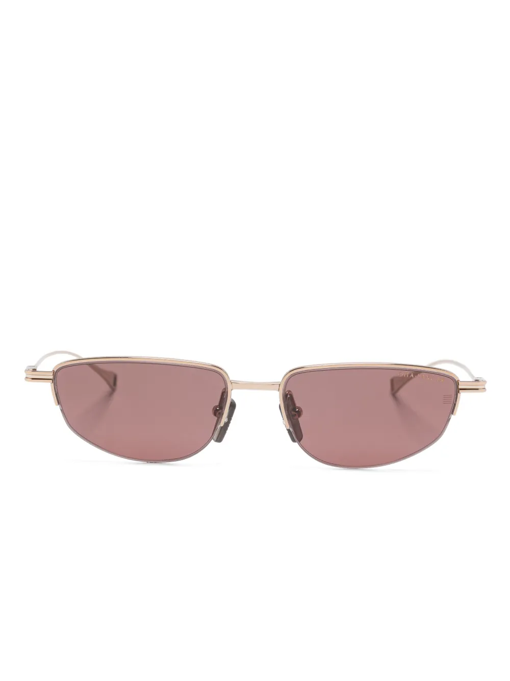 

Солнцезащитные очки в оправе 'кошачий глаз' Dita Eyewear, золотой