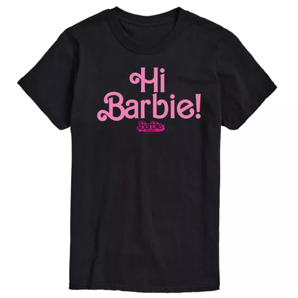 

Мужская футболка The Movie с принтом Barbie, черный