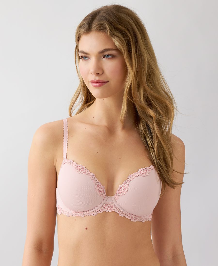 

Женский кружевной бюстгальтер Future Foundation на косточках, модель 953453 btempt'd, Rose Smoke