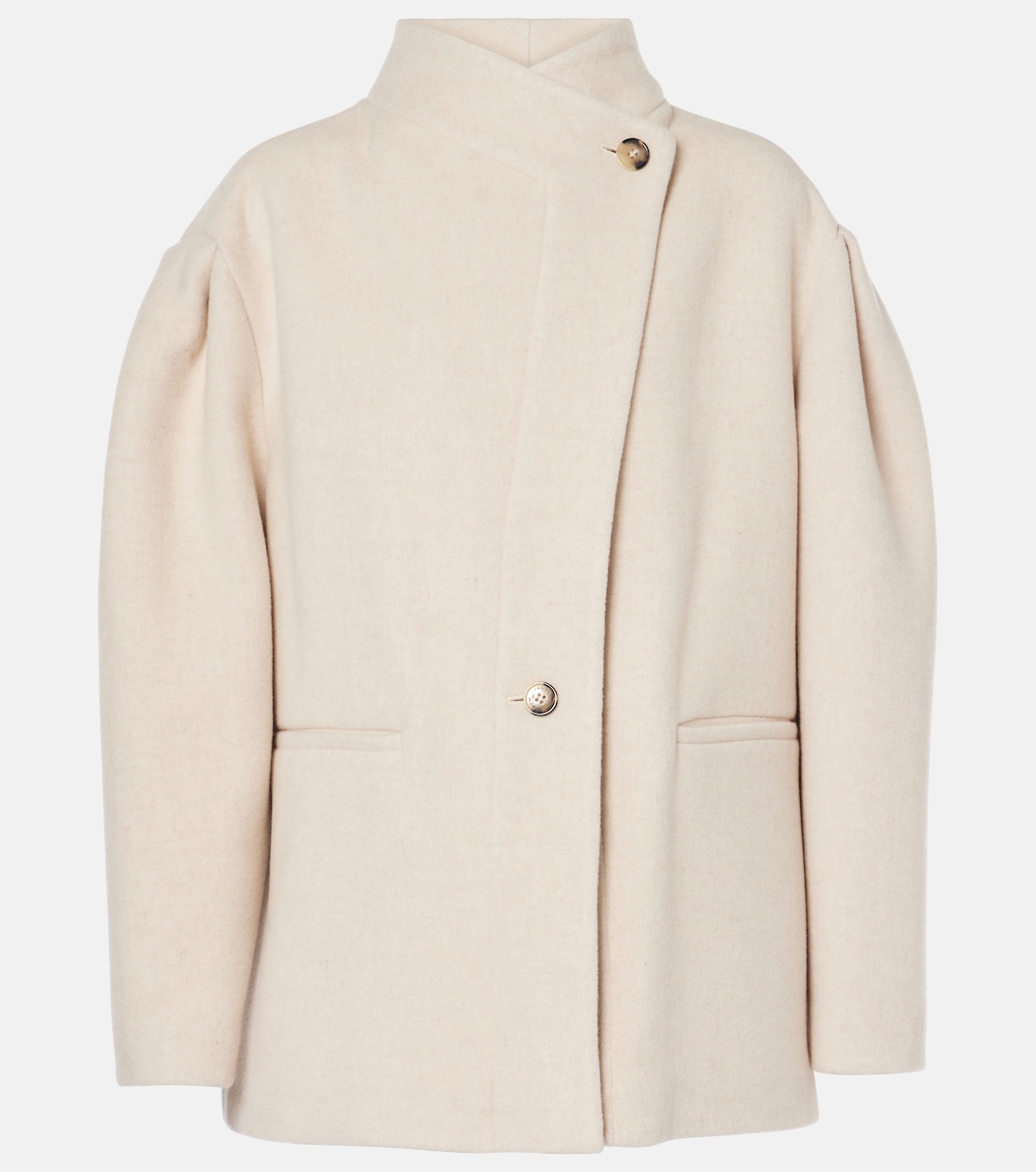 

Куртка Jabadi из смесовой шерсти Isabel Marant, экрю