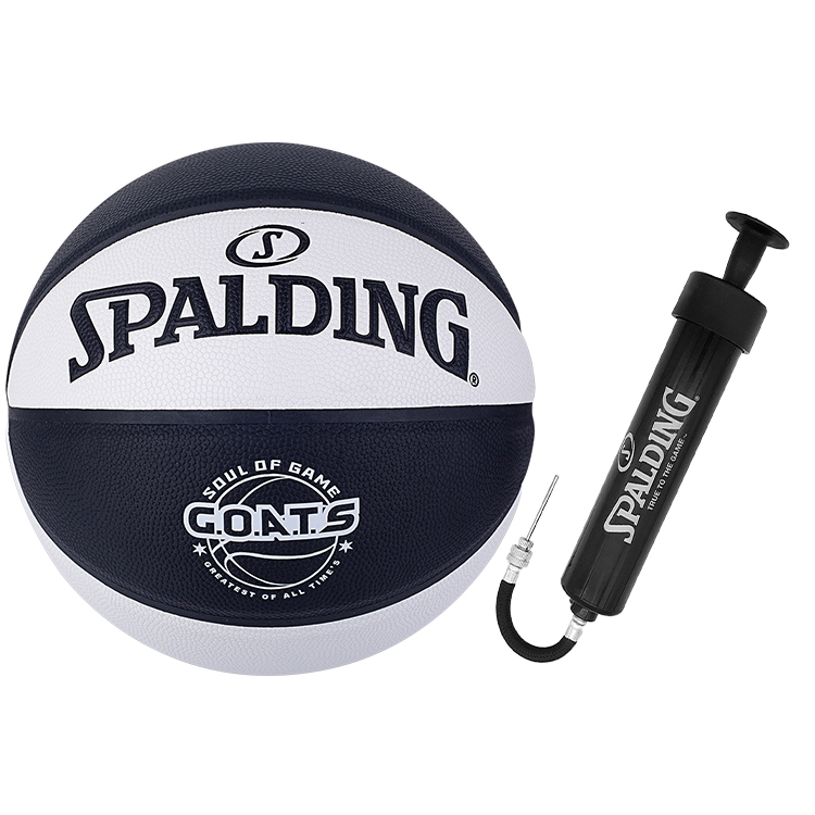

SPALDING G.O.A.T.S Flower Ball Series Китай PU баскетбольный мяч черный белый размер 7 тренировочный unisex