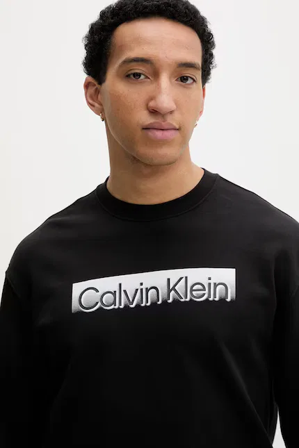 Худи Calvin Klein, черный — фото 4