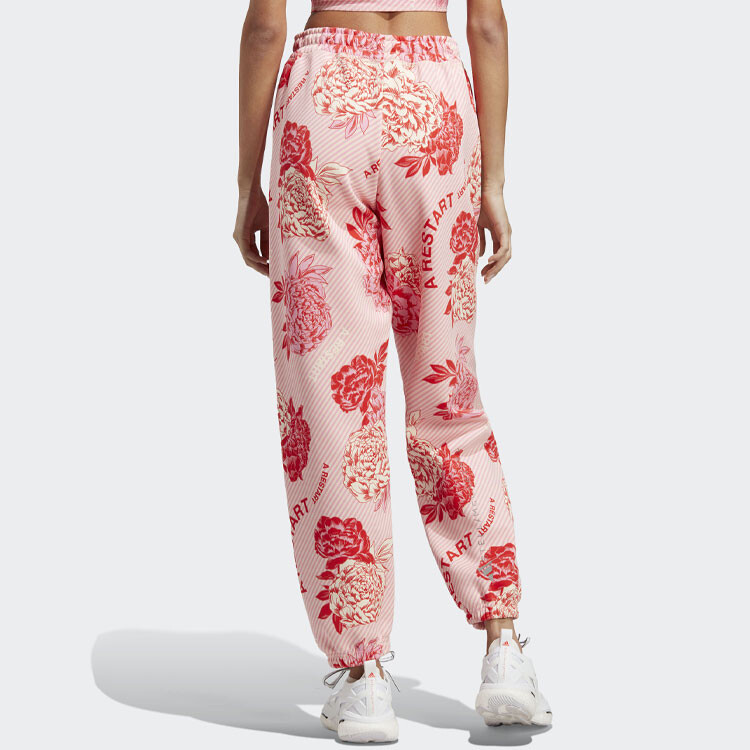 Спортивные штаны Stella Mccartney X Knit женские розовые Adidas Originals — фото 4