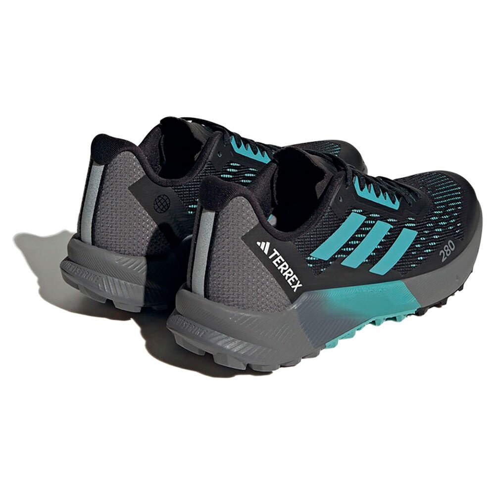 Кроссовки adidas Terrex Agravic Flow 2 Trail, черный — фото 4