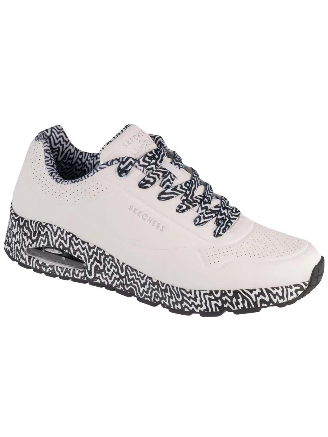 Кроссовки 'Skechers Uno - Stark Mini Drip' Skechers, White — фото 2