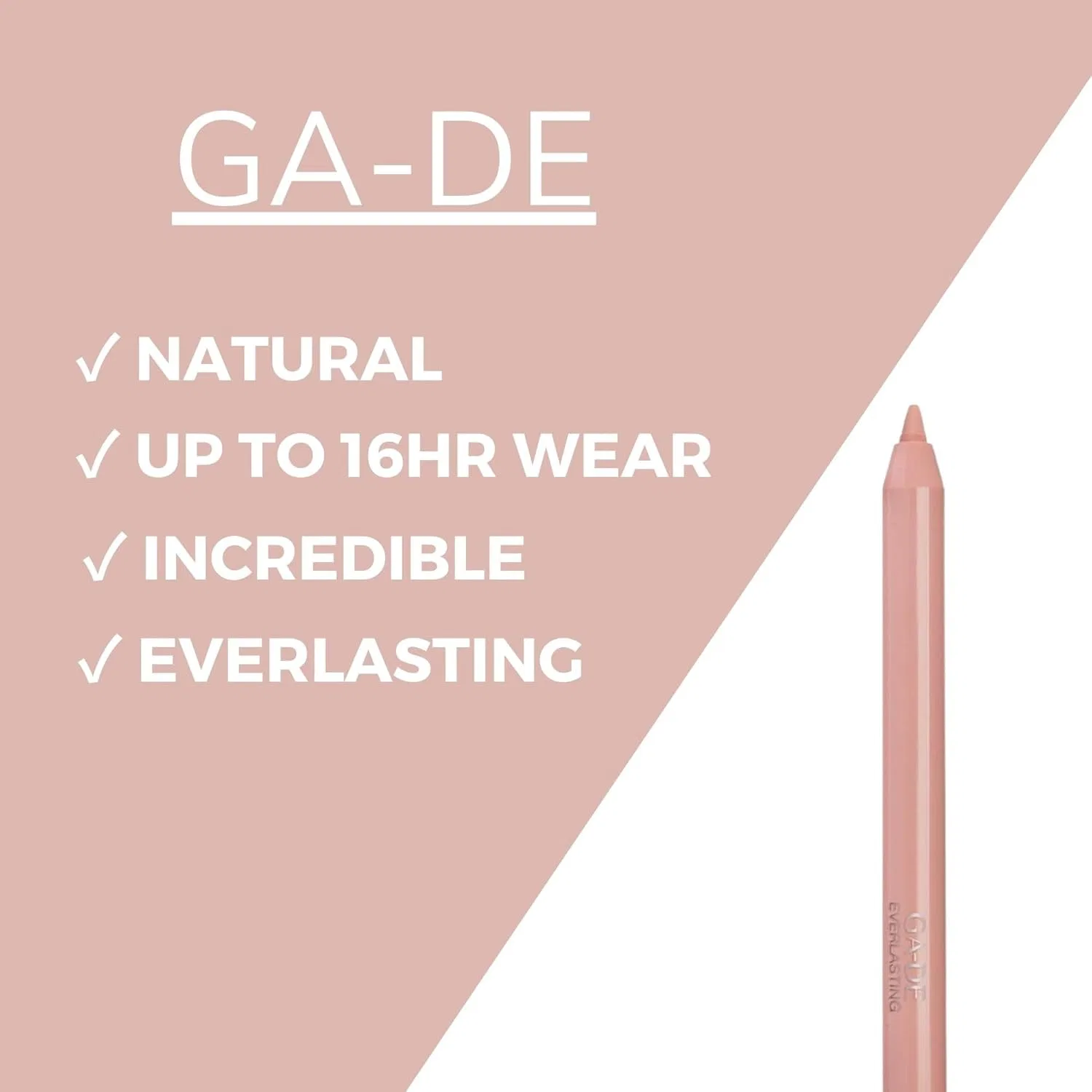 Карандаш для губ GA-DE Everlasting Lip Liner 97, розовый бриллиант, 0.3 г — фото 4
