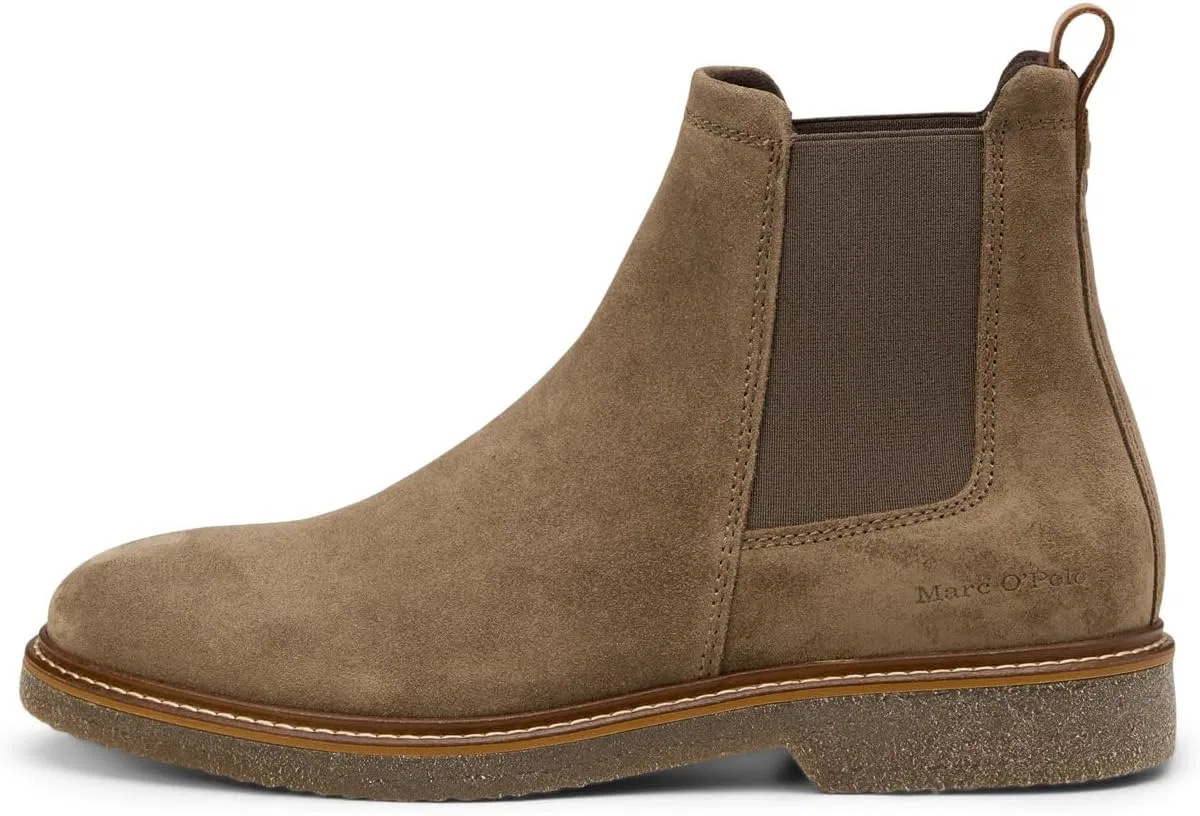 Мужские элегантные замшевые туфли на шнуровке Marc OPolo Marc O'Polo, Dark Taupe