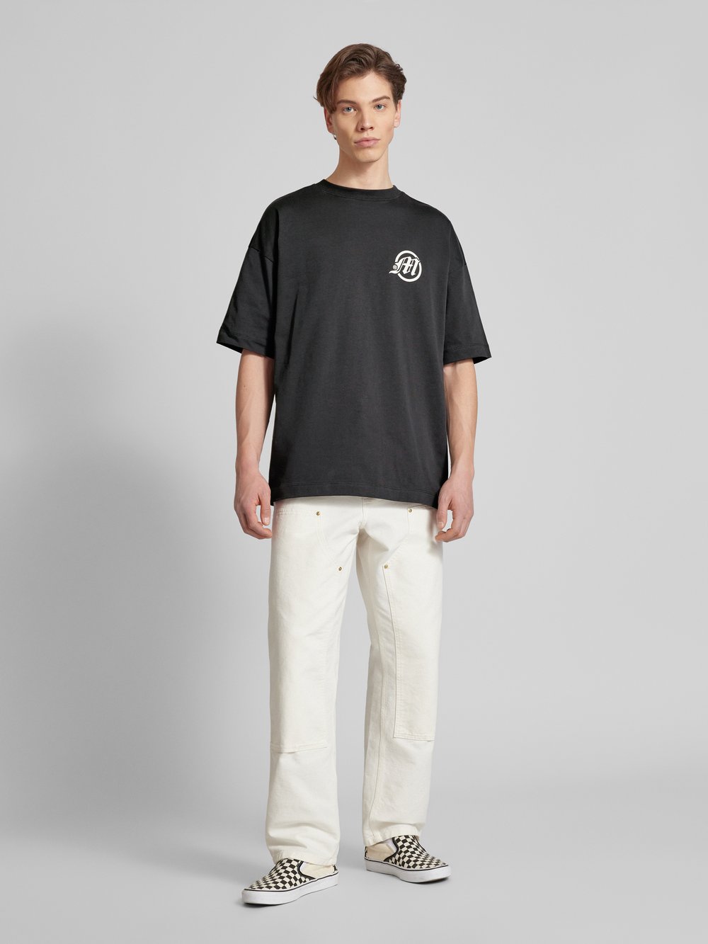 

Футболка оверсайз с логотипом Multiply Apparel, черный