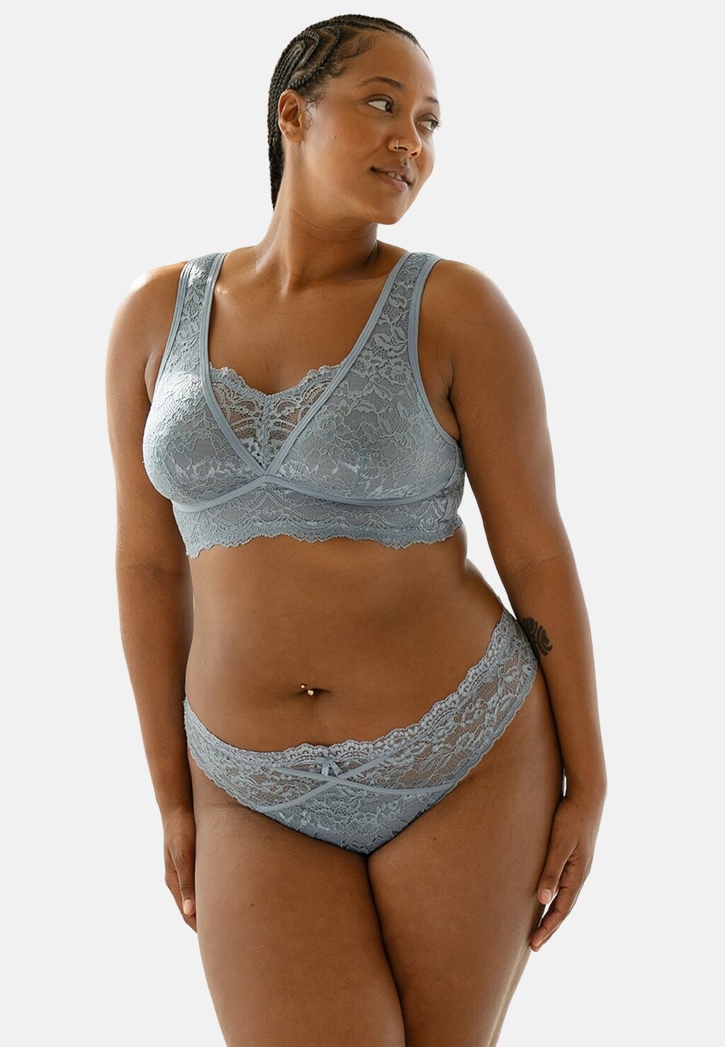 

Бюстгальтер на косточках ELIANA SugarShape, сине-серый