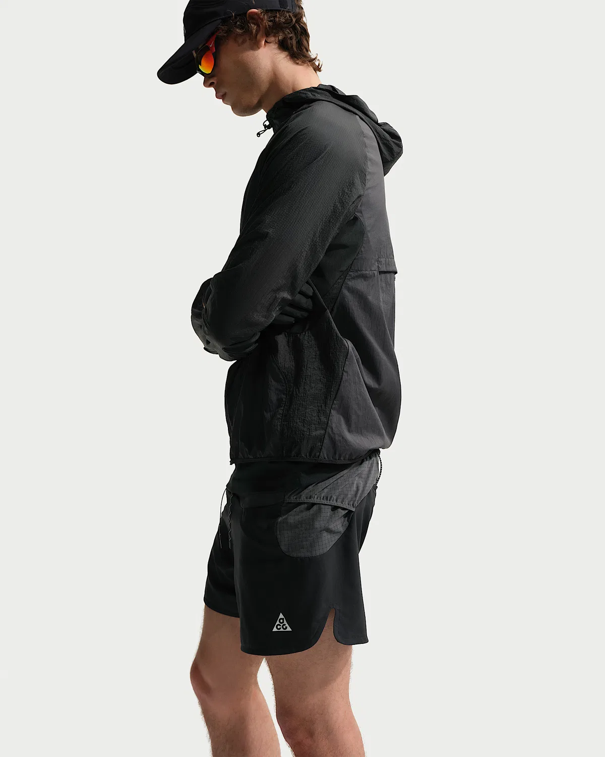 Мужские шорты Nike ACG "Second Sunrise" Dri-FIT ADV 5" с вкладышем, Black/Anthracite/Summit White — фото 4