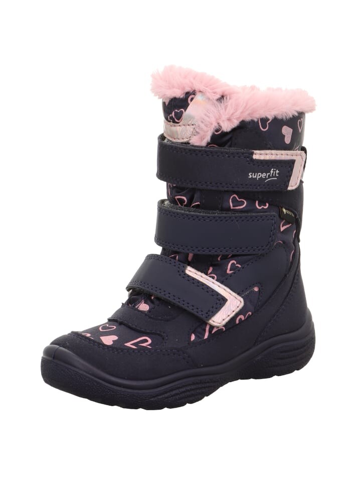 

Сапоги superfit Winter CRYSTAL, цвет blau/rosa