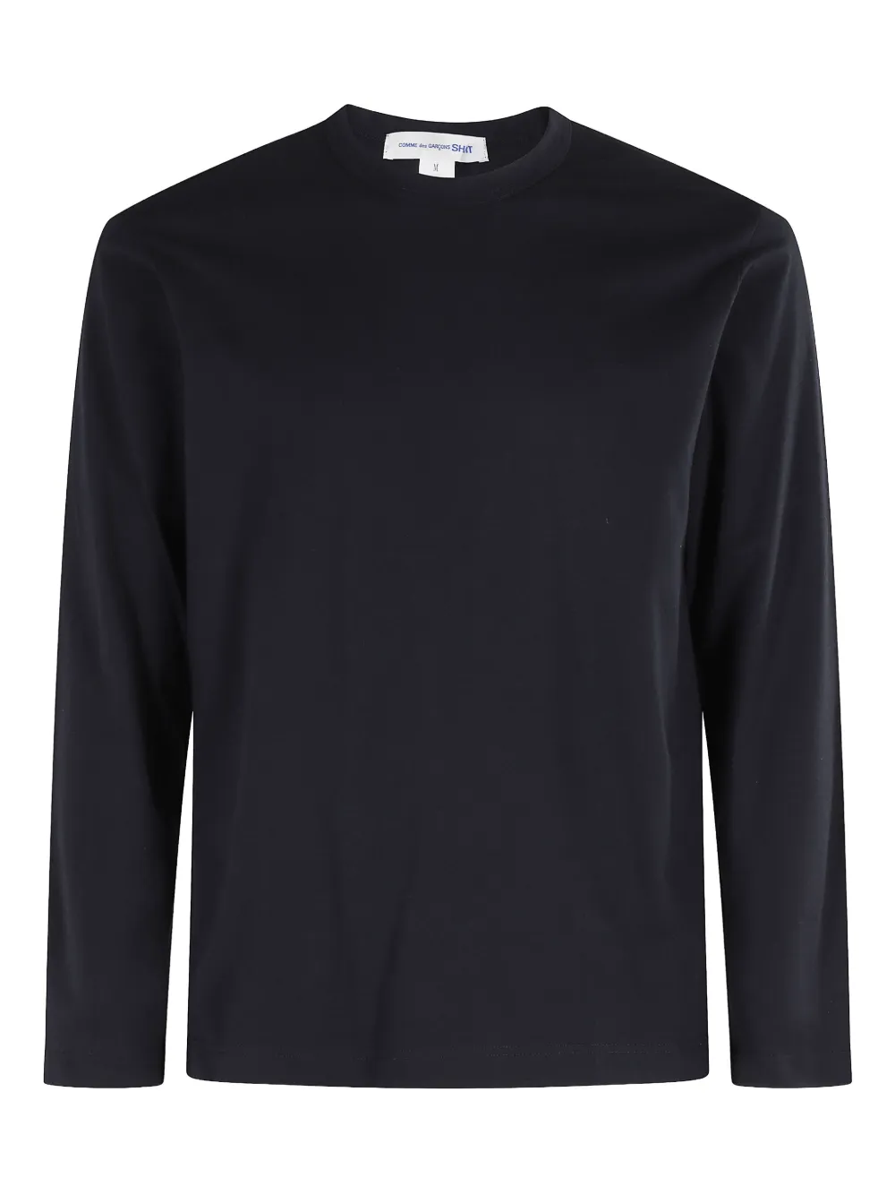 

Футболка с длинными рукавами и логотипом Comme Des Garçons Shirt, синий