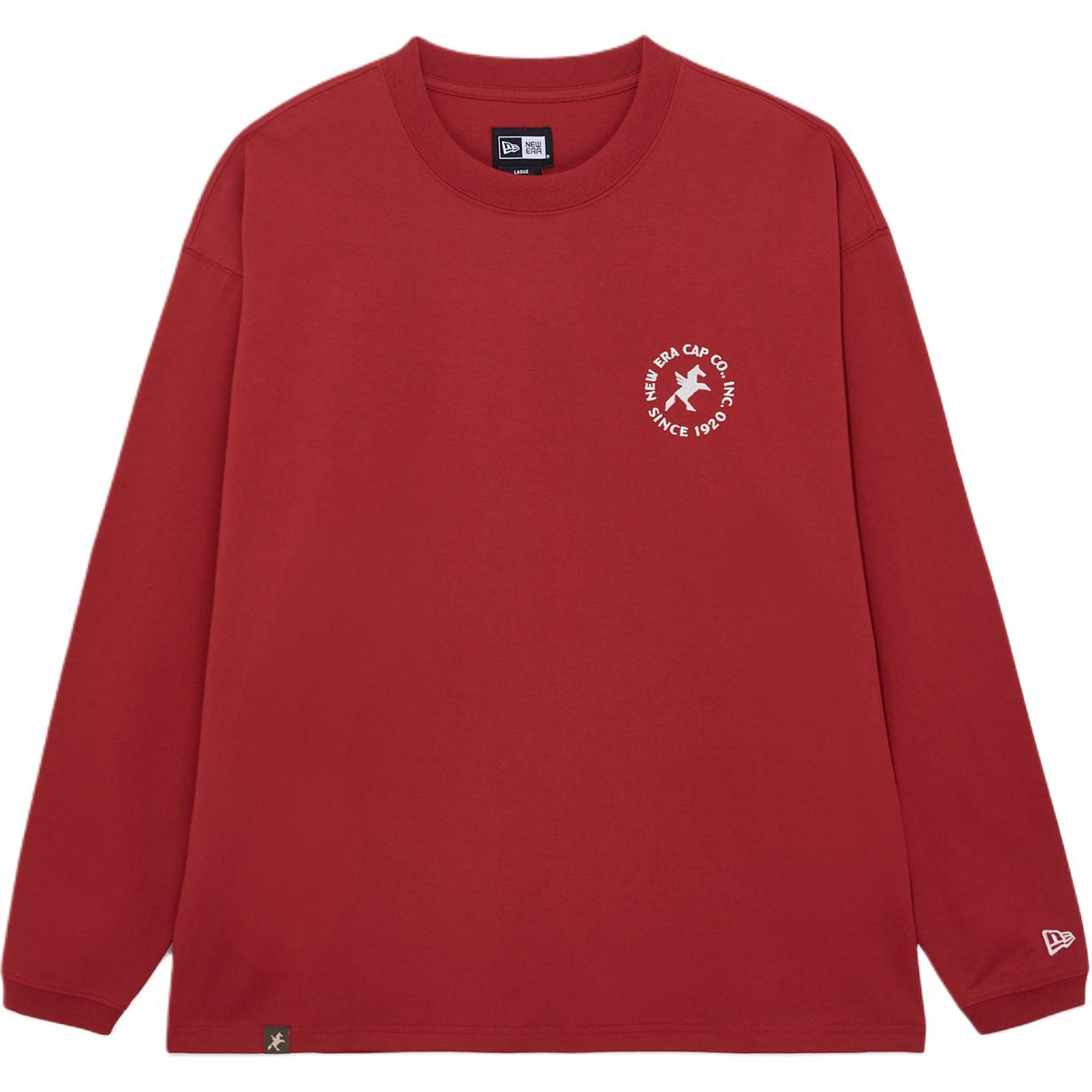 

New Era Футболка Unisex красная с круглым вырезом, Красный, New Era Футболка Unisex красная с круглым вырезом