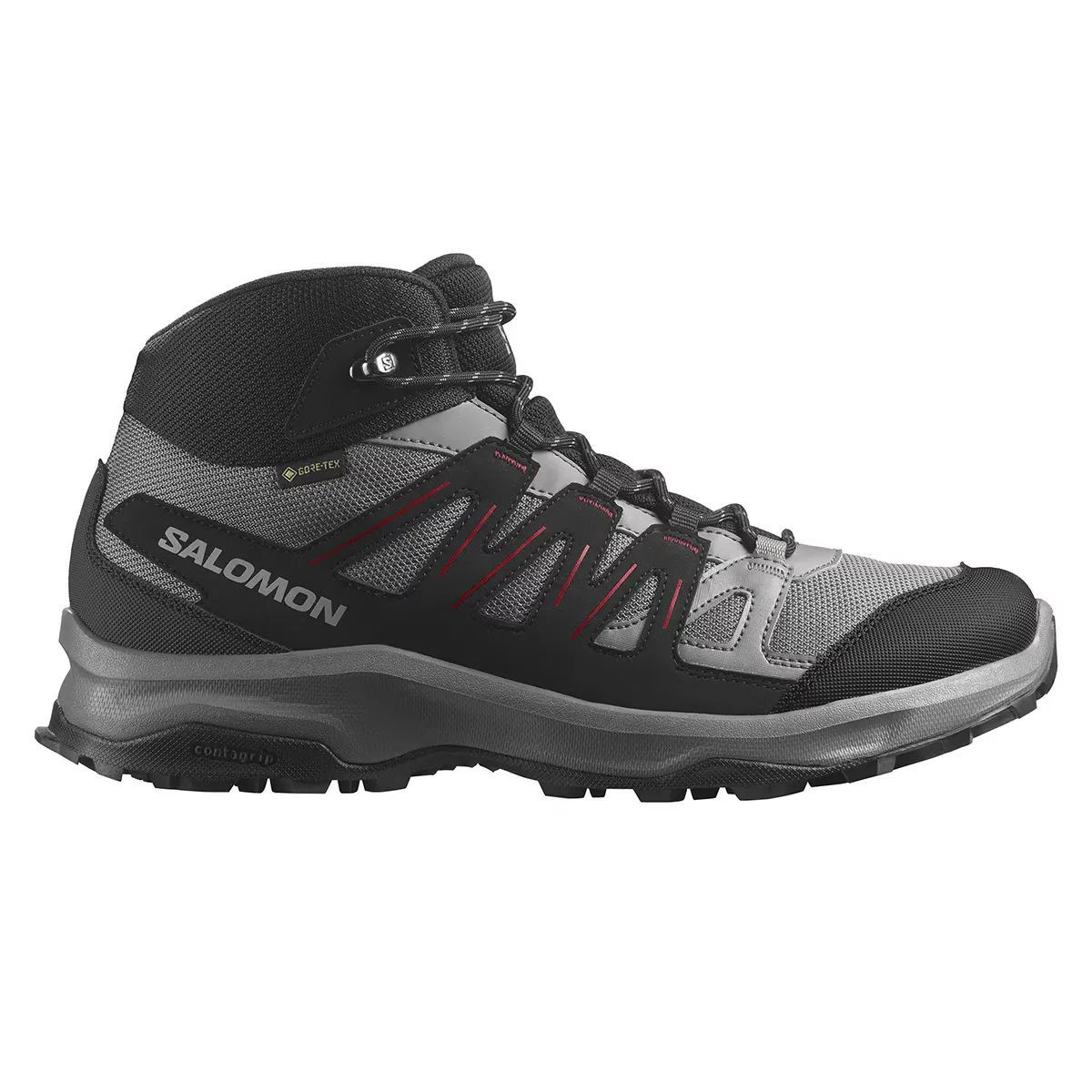 

Мужские горные ботинки Storen Mid Gore-Tex Salomon, серый
