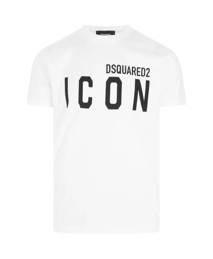 

Классная культовая футболка Dsquared2, белый