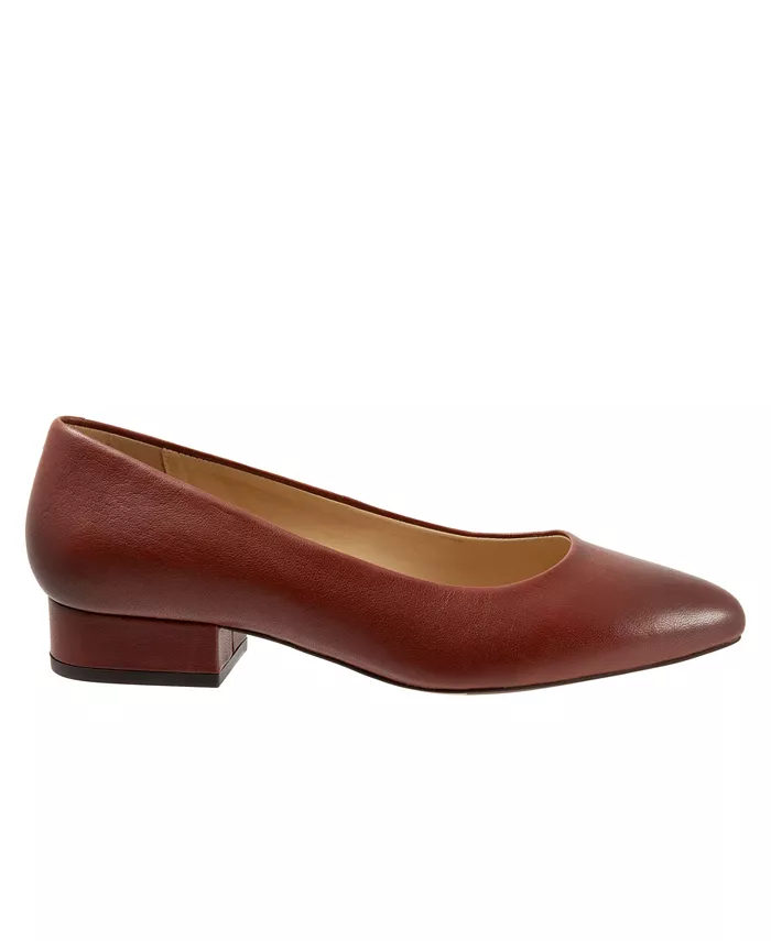Женские туфли-лодочки Jewel Pumps Trotters, коричневый — фото 2