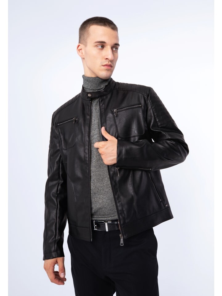 

Кожаная куртка Wittchen WITTCHEN Faux leather jacket., черный