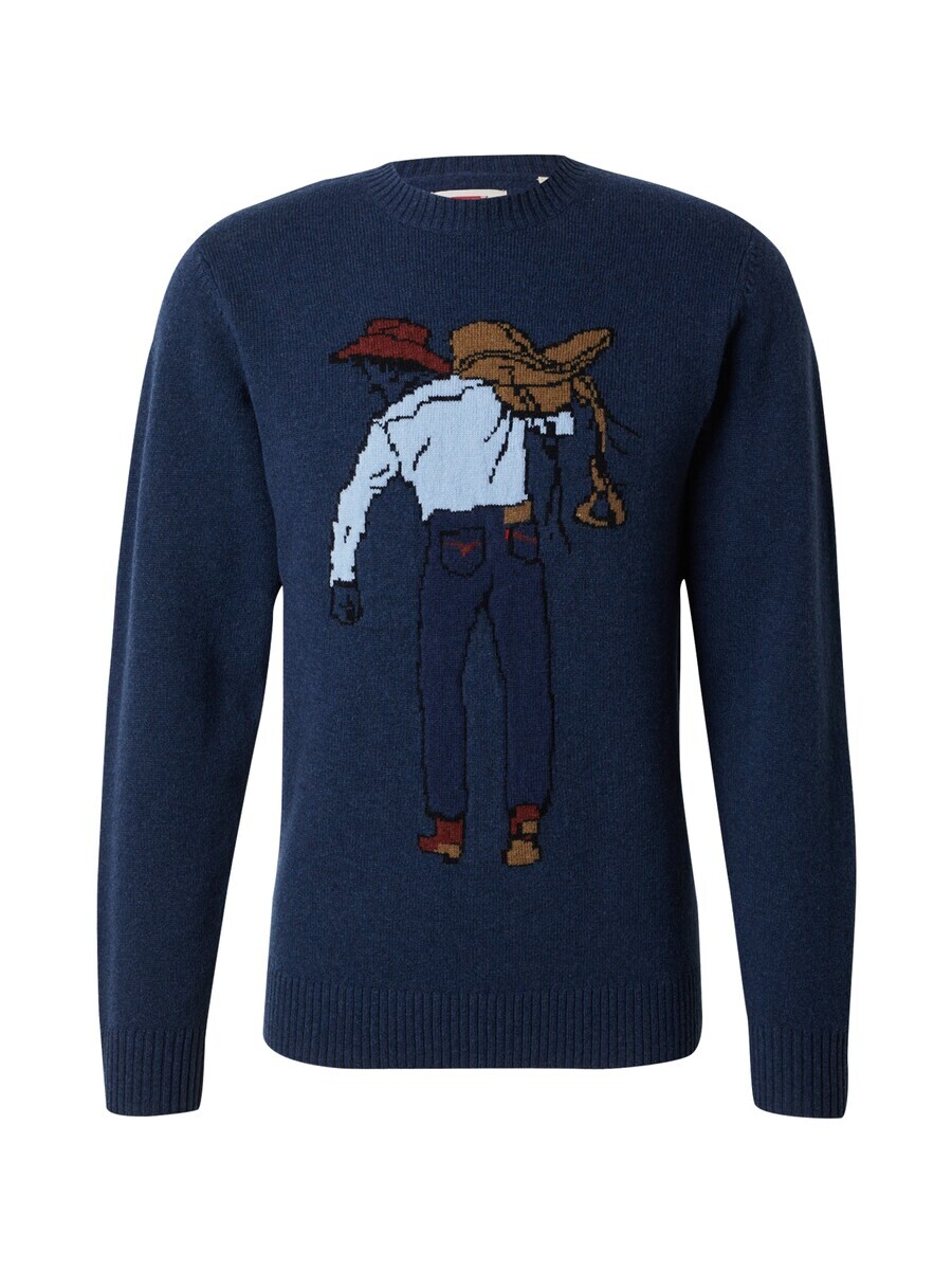

Свитер LEVI'S Sweater, цвет light blue/dark blue