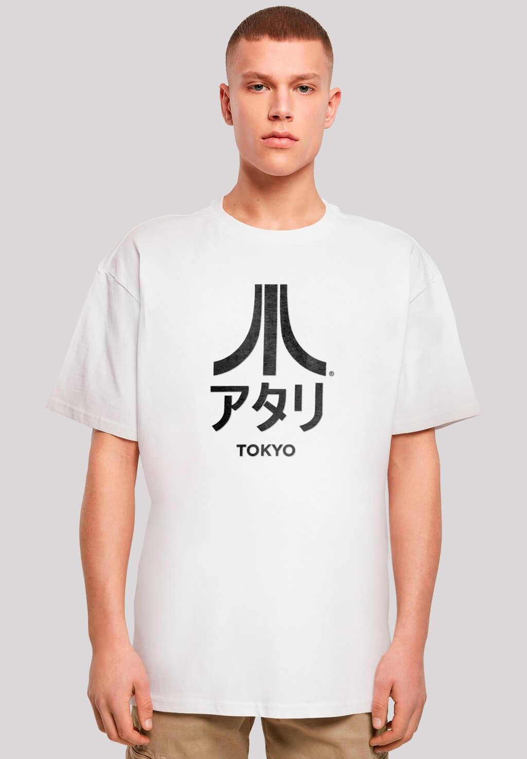 

Футболка с принтом ATARI TOKYO RETRO ARCADE GAMES F4NT4STIC, белый