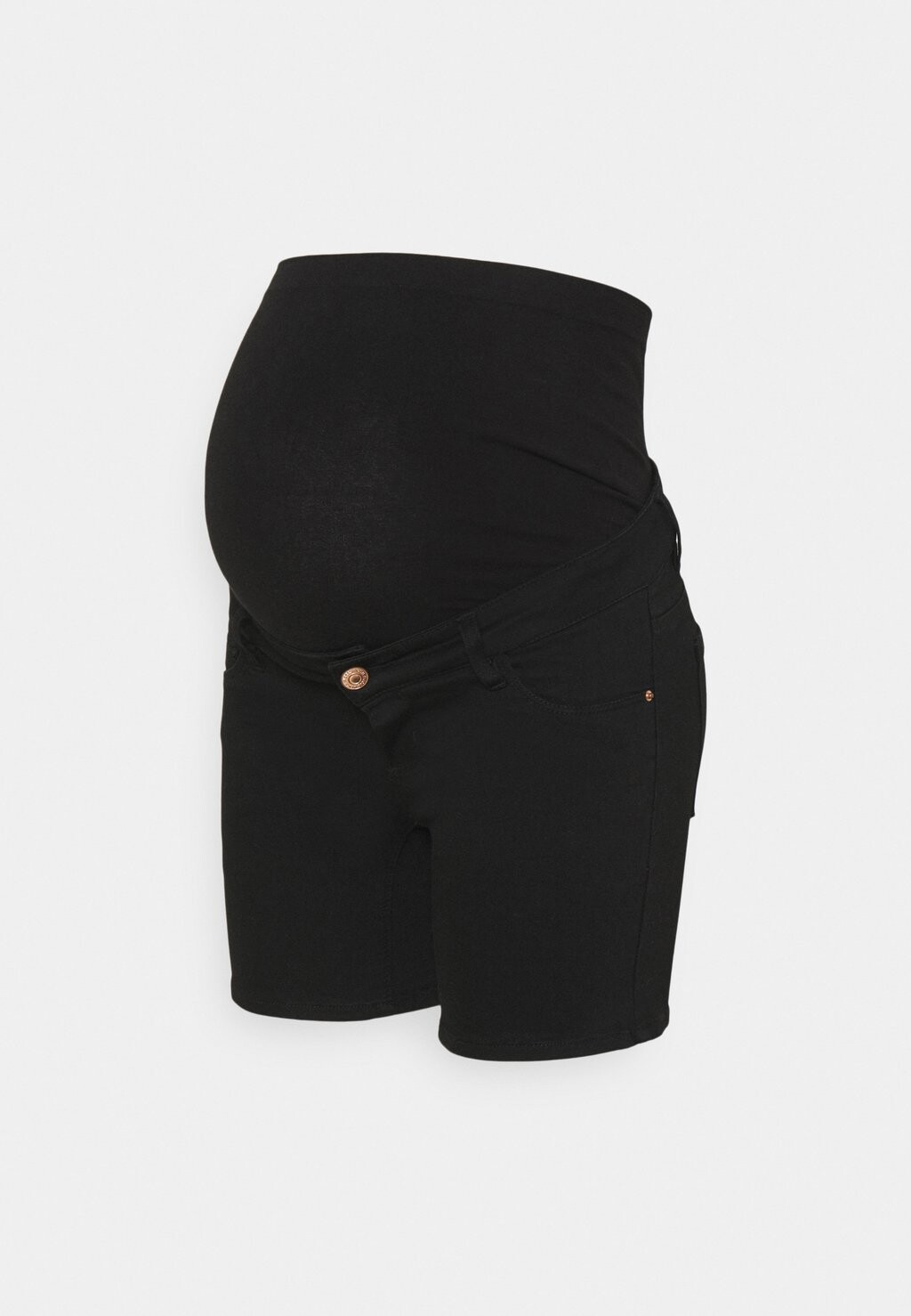 

Джинсовые шорты PCMDELLA Pieces Maternity, черный деним
