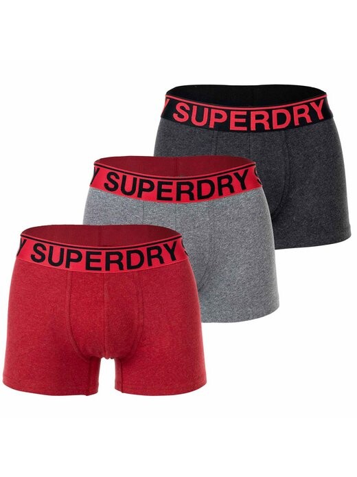 

Боксеры, 3 шт. Superdry, мультиколор
