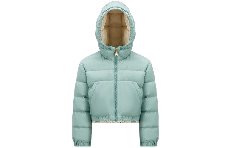 

Детская пуховая куртка Moncler, Аква-зелёная