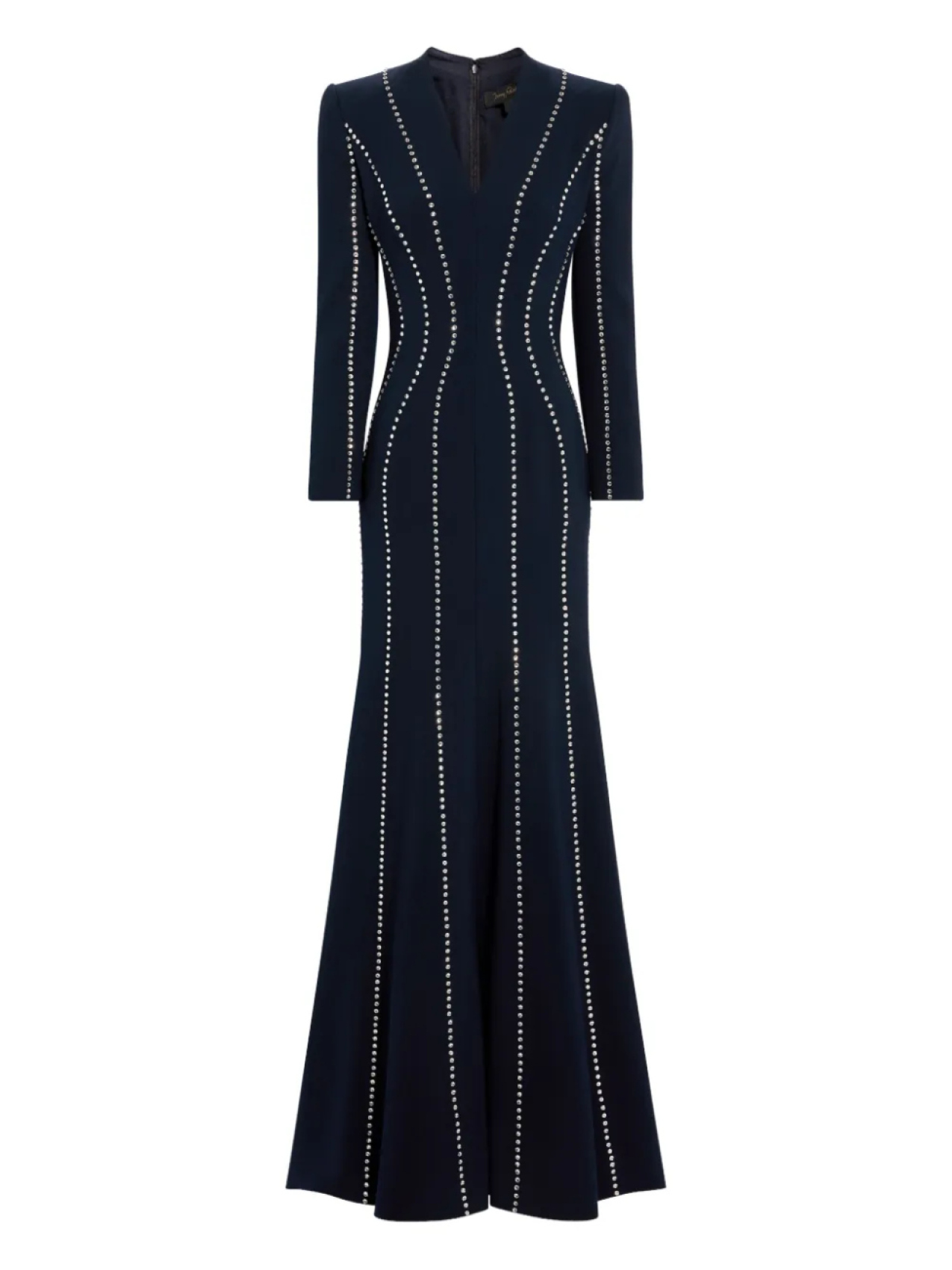 

Jenny Packham декорированное платье Victoire с V-образным вырезом, синий