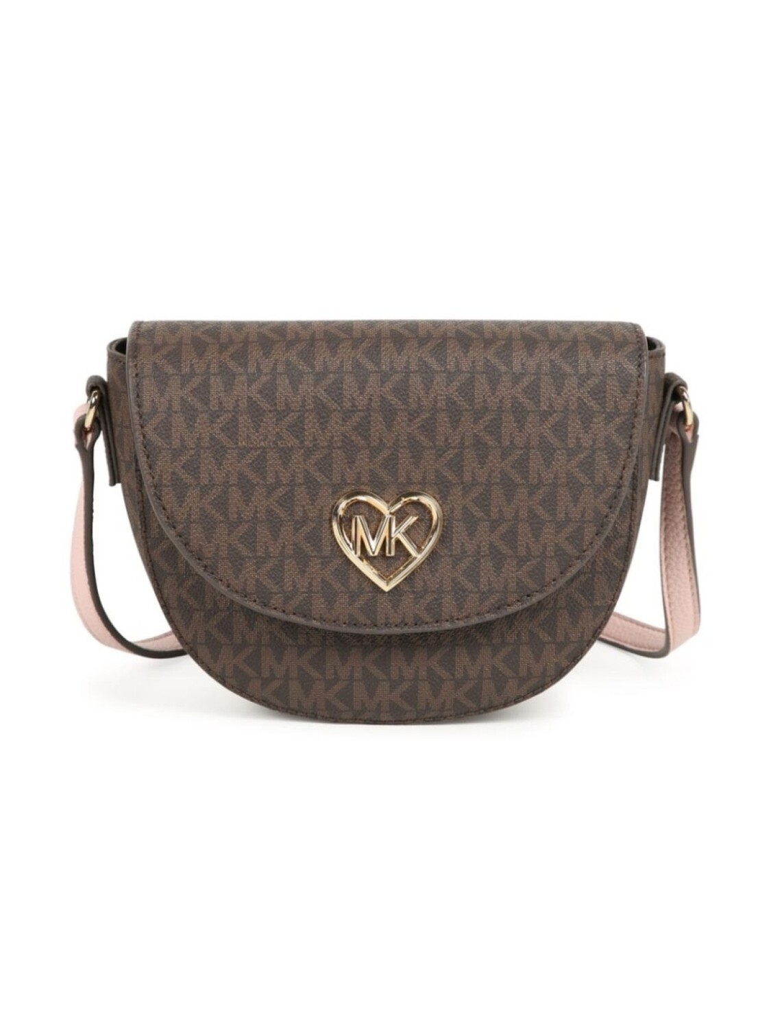 

Michael Kors Kids сумка на плечо с монограммой, коричневый
