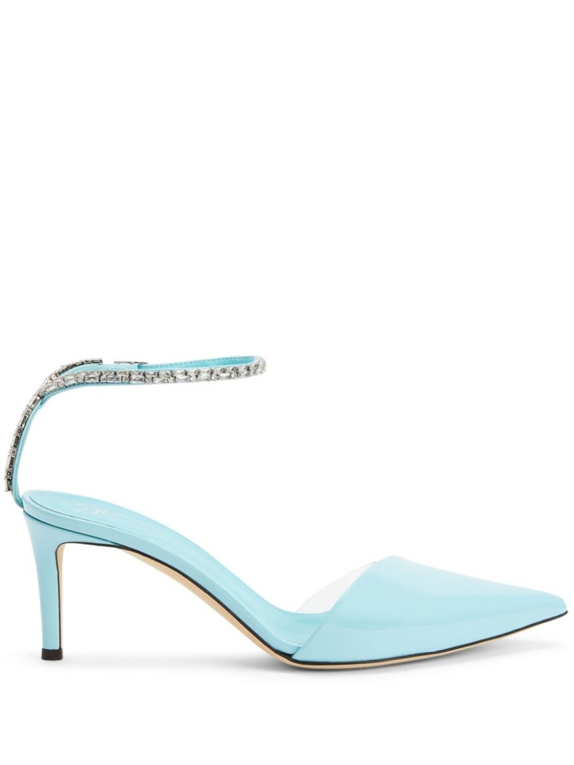 Giuseppe Zanotti туфли Xenya Crystal 70, синий
