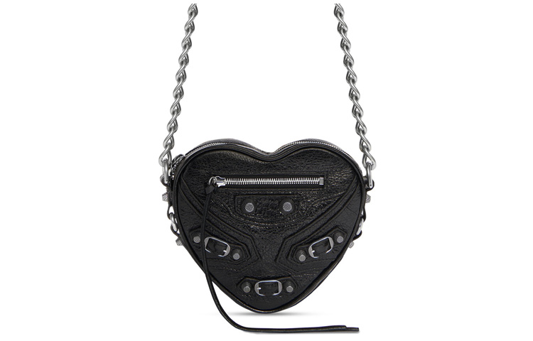 

Le Cagole Heart Mini Bag Black Balenciaga