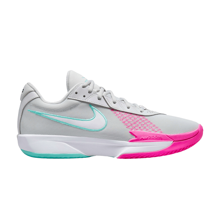 

Кроссовки Air Zoom GT Cut Academy 'Photon Dust Pink Blast Turquoise', серый