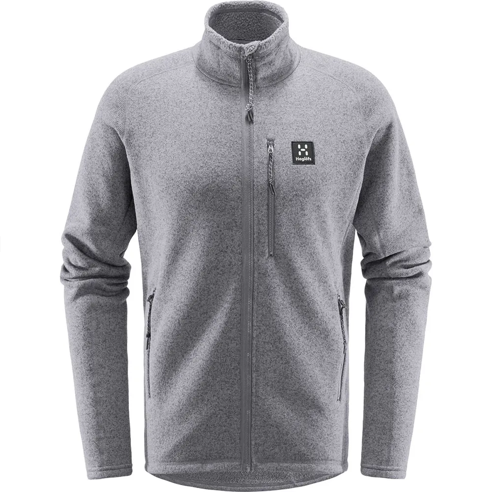 

Флис Haglöfs Risberg full zip, серый