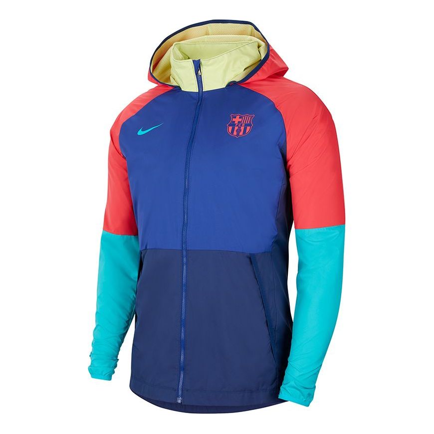 

Куртка Nike FC Barcelona Training Windbreaker Jacket 'Multicolor'