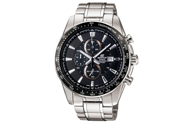 

CASIO Часы Men EDIFICE Black Watch EF-547D-1A1V, Black Dial