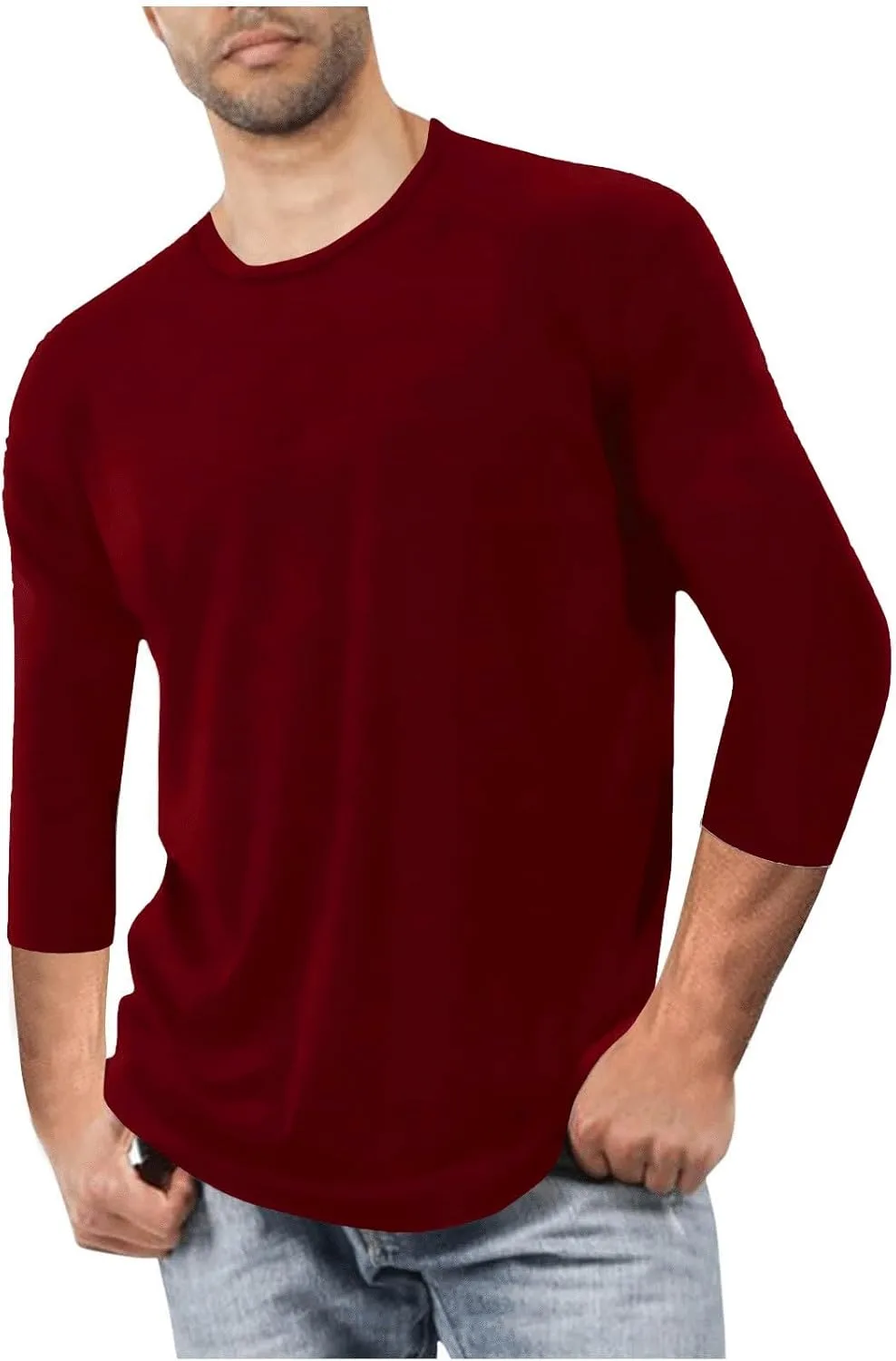 

Футболка с длинным рукавом 3/4, casual, relaxed fit