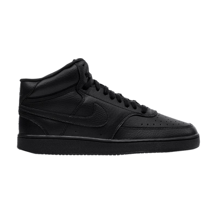 

Кроссовки Nike Court Vision Mid 'Triple Black', черный