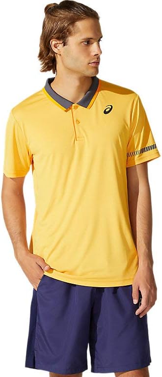 

Мужская теннисная футболка-поло ASICS 2041A138, желтый