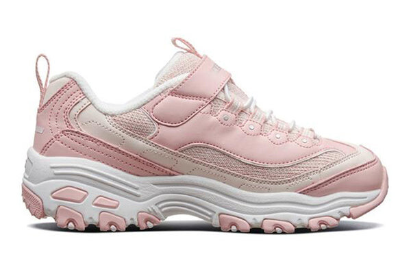 Кроссовки d'lites low running shoes pink Skechers, розовый — фото 2
